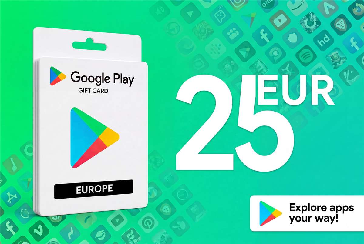 🎁 Подарочная карта Google Play — Официальный код ⚡

💳 Официальная подарочная карта Google Play на 25 Евро. Доставка кода в личные сообщения 📩. Подходит для покупок в... Google Play